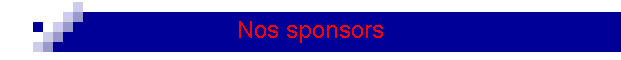 Nos sponsors